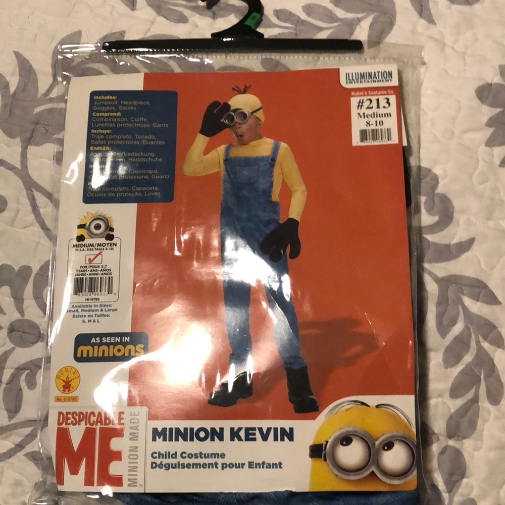 Kids Minion Kevin costume
